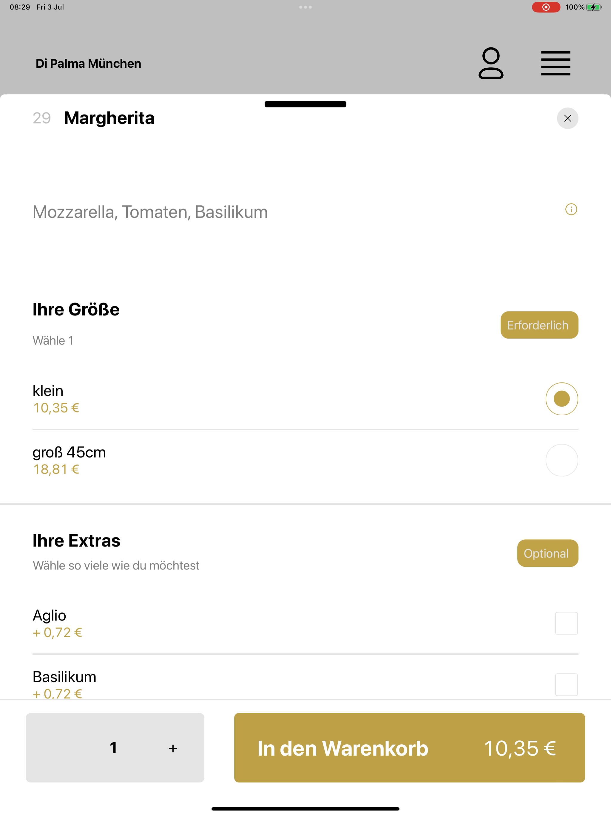 Di Palma München screenshot 7