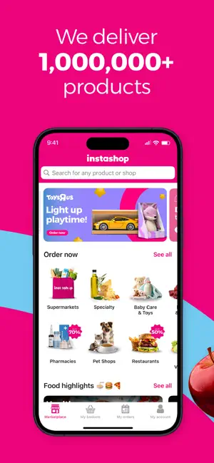 instashop: Groceries & more screenshot 2