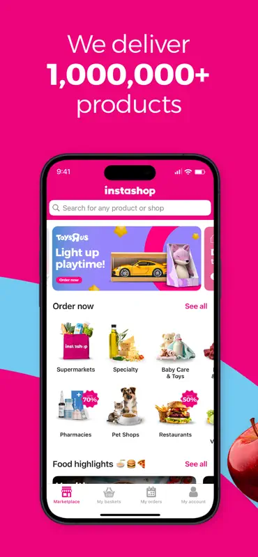 instashop: Groceries & more screenshot 2 of 10