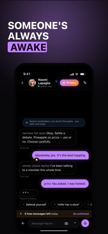 Privee AI - Chat, Talk, Play Screenshot 2 of 10