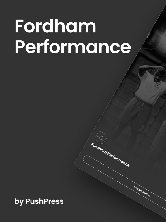 Screenshot #1 for Fordham Performance