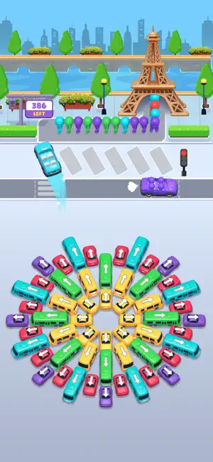Bus Fever: Color Parking Jam screenshot 2