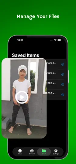 Captura de pantalla de SavefromNet: Video Saver en iPhone 4