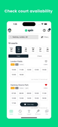 Spin: Tennis Partners, Leagues screenshot 5