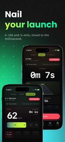 RoadRush - speedometer iPhone screenshot