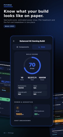 PCForge: Build or Upgrade PC Screenshot 5 of 7