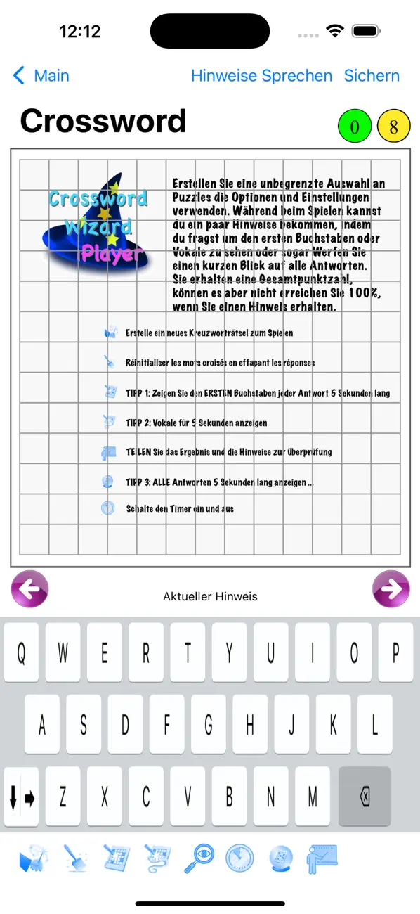 Screenshot #2 pour Crossword Wizard iPlayer