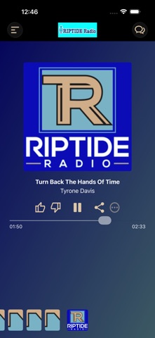 RIPTIDE Radio screenshot
