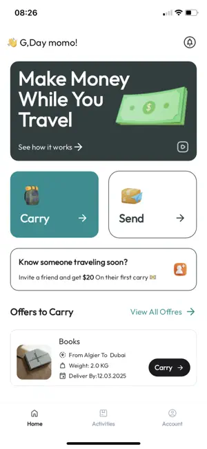 Delivoc screenshot 1
