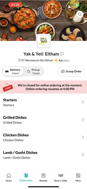 Yak And Yeti Eltham screenshot 2