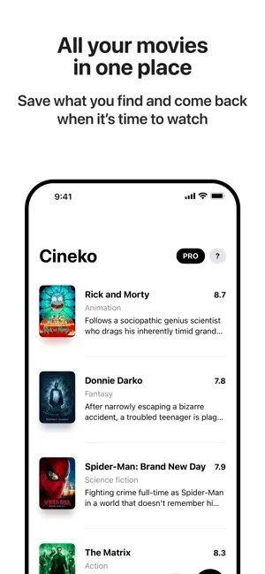 Cineko screenshot 1