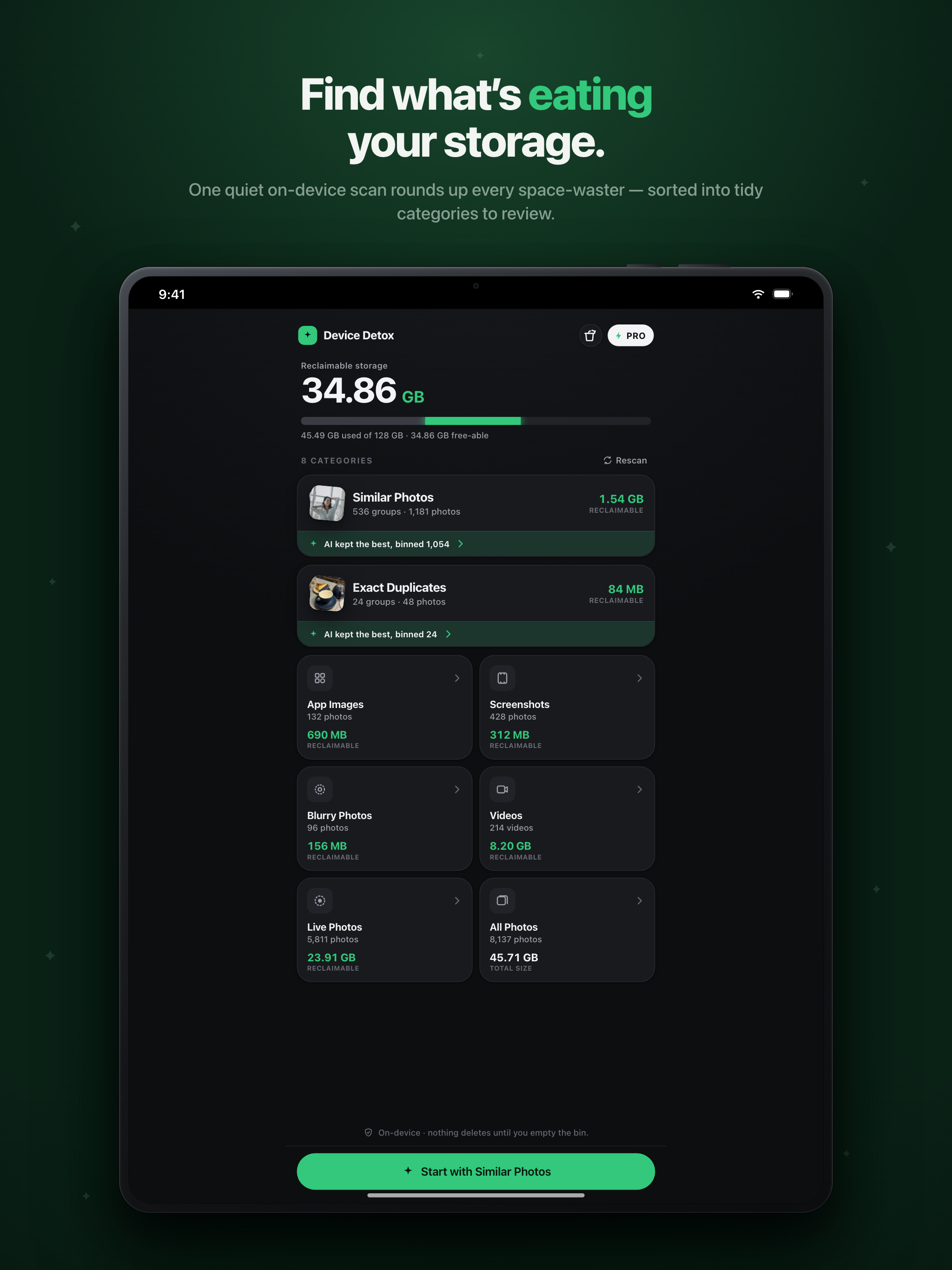 Device Detox - Photo Cleaner screenshot 8