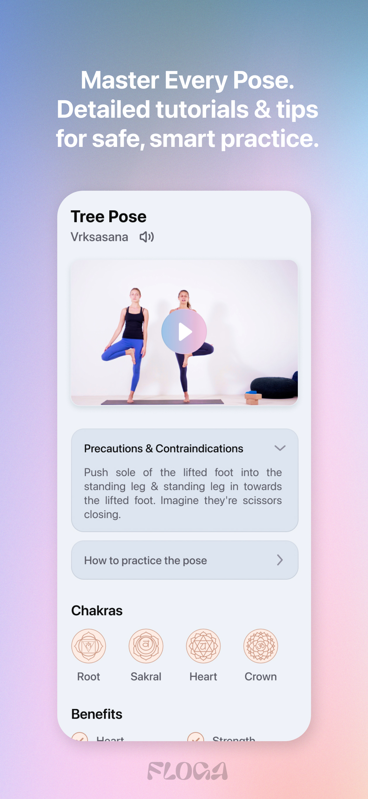 Floga: Yoga Sequence Builder screenshot 9