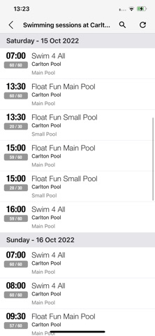 Gedling Leisure – Get Active Screenshot 3 of 5
