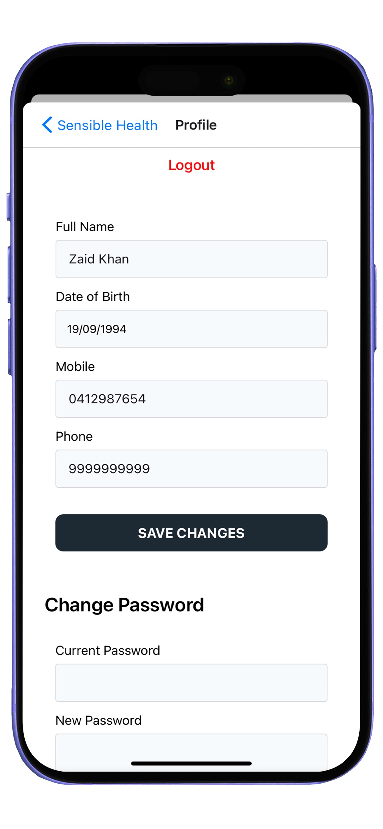 Screenshot 10 of Sensible_Health