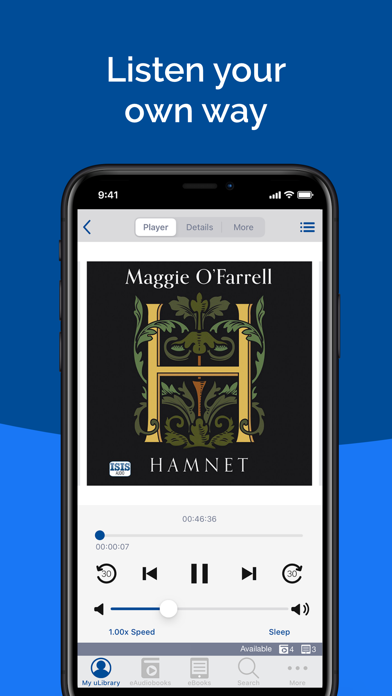 uLIBRARY iPhone screenshot 4 - Book app