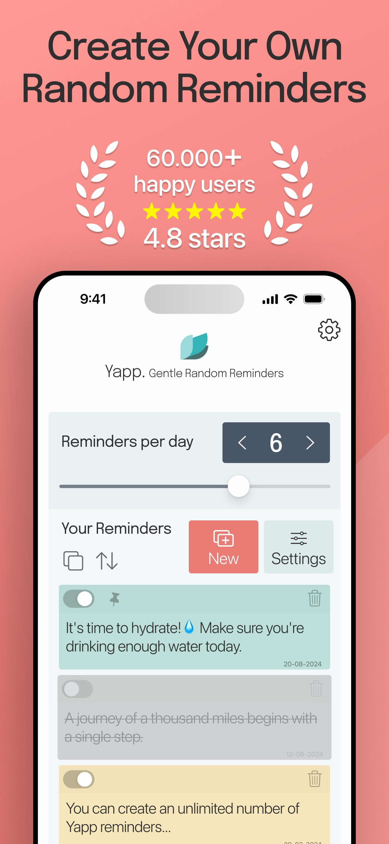 Yapp Random Reminders