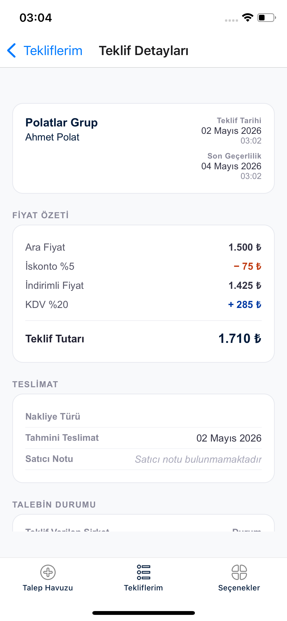 teklifix