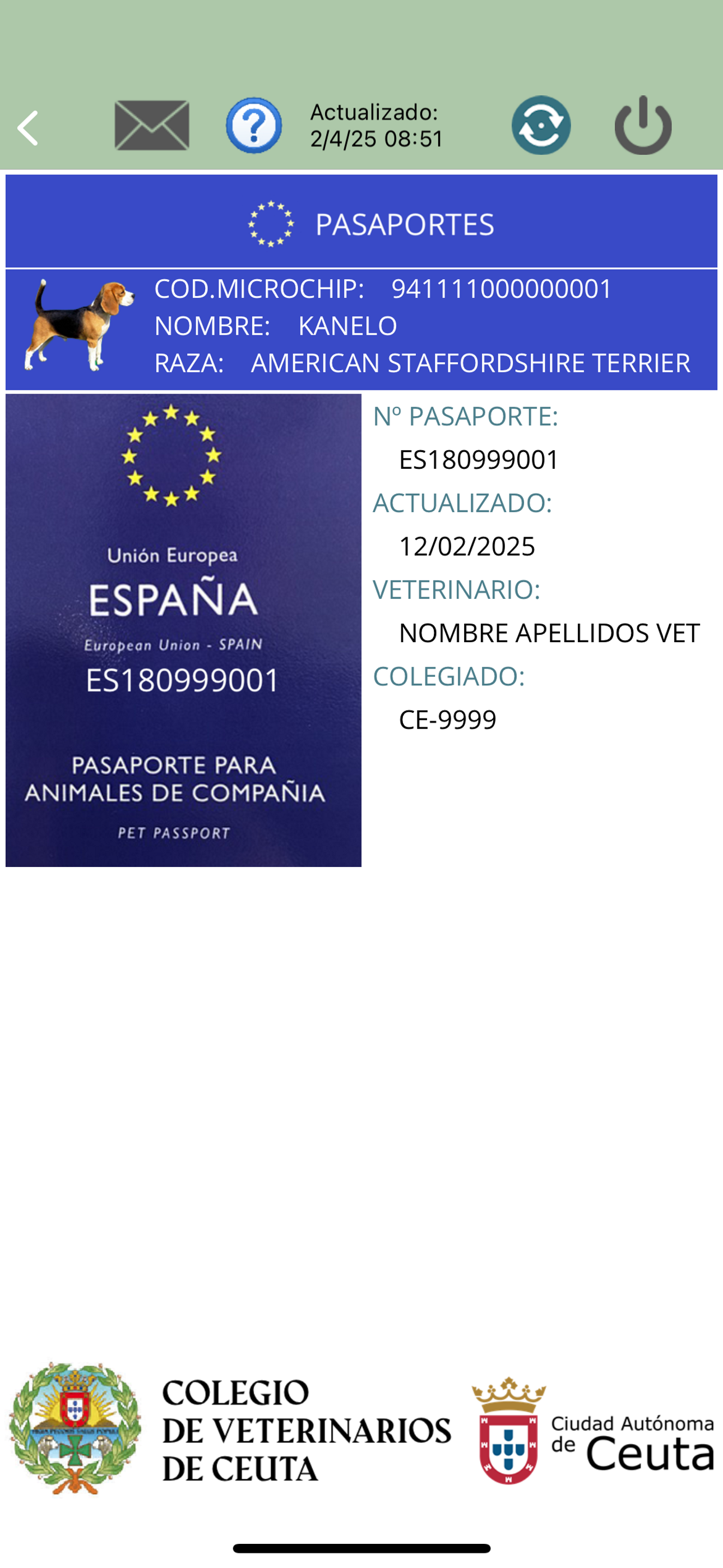 DataPets Ceuta