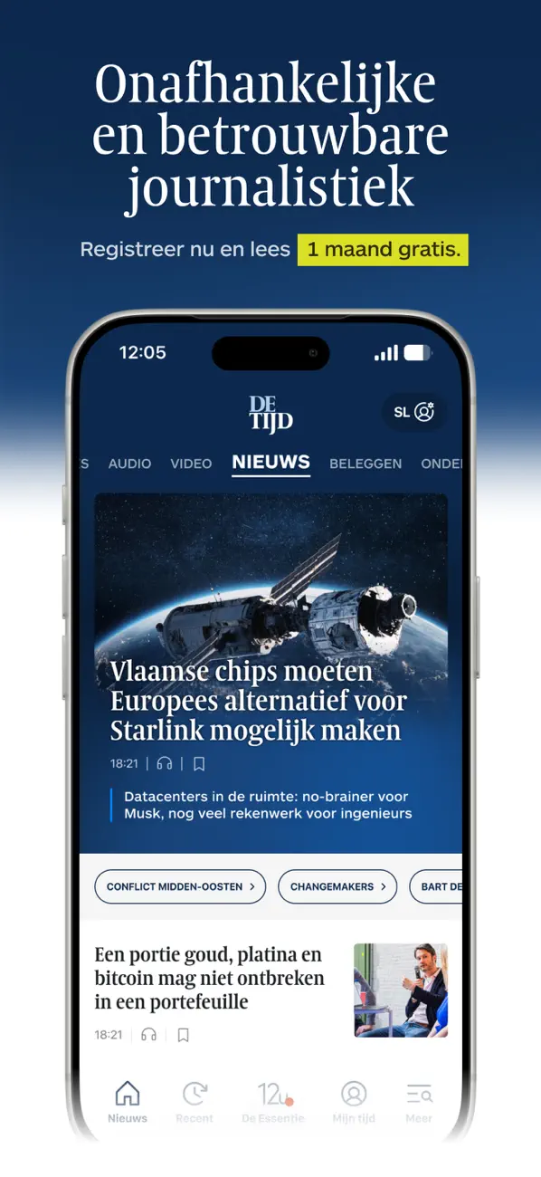 Screenshot #1 pour De Tijd