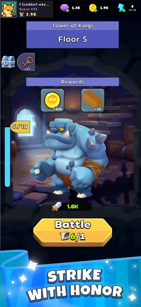 Shiba Story Go! RPG Idle Game Hack screenshot 3 - iOS game interface