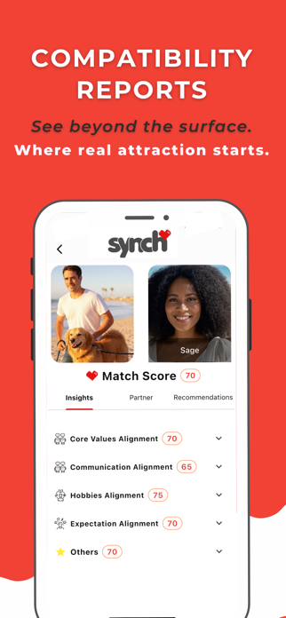 synch: AI Matchmaker Screenshot 5 of 9