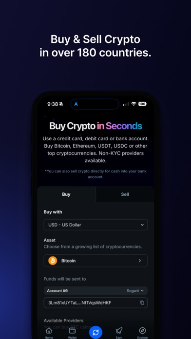 Screenshot #3 pour ShapeShift : Plateforme Crypto