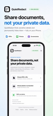 QuietRedact: Redact PDF Screenshot 2 of 5