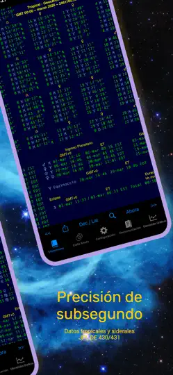 Captura de pantalla de IPhemeris Astrología Efeméride en iPhone 2