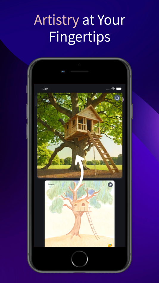 #1. DrawArtAI : Realtime Drawing (iOS) 由: Tarik Fatih PINARCI