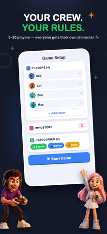 Imposter Game: Party Word Game Screenshot 4 of 4