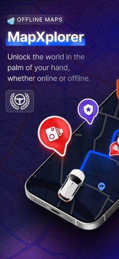 MapXplorer: Map Radar Navigate screenshot