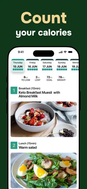 Keto Diet App - Carb Manager screenshot 2