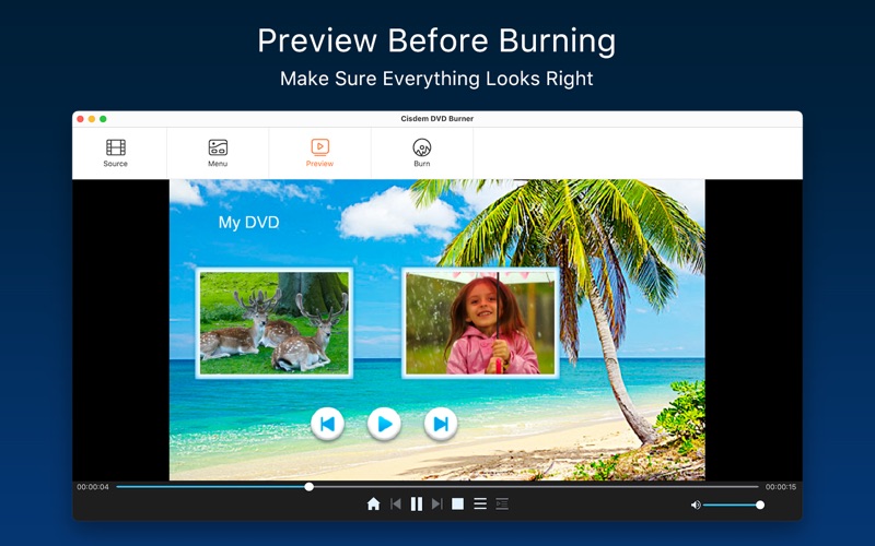 Cisdem DVD Burner & Creator Screenshot 4 of 5