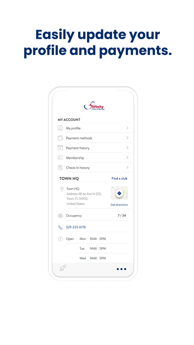 Infinity Fitness Online Screenshot