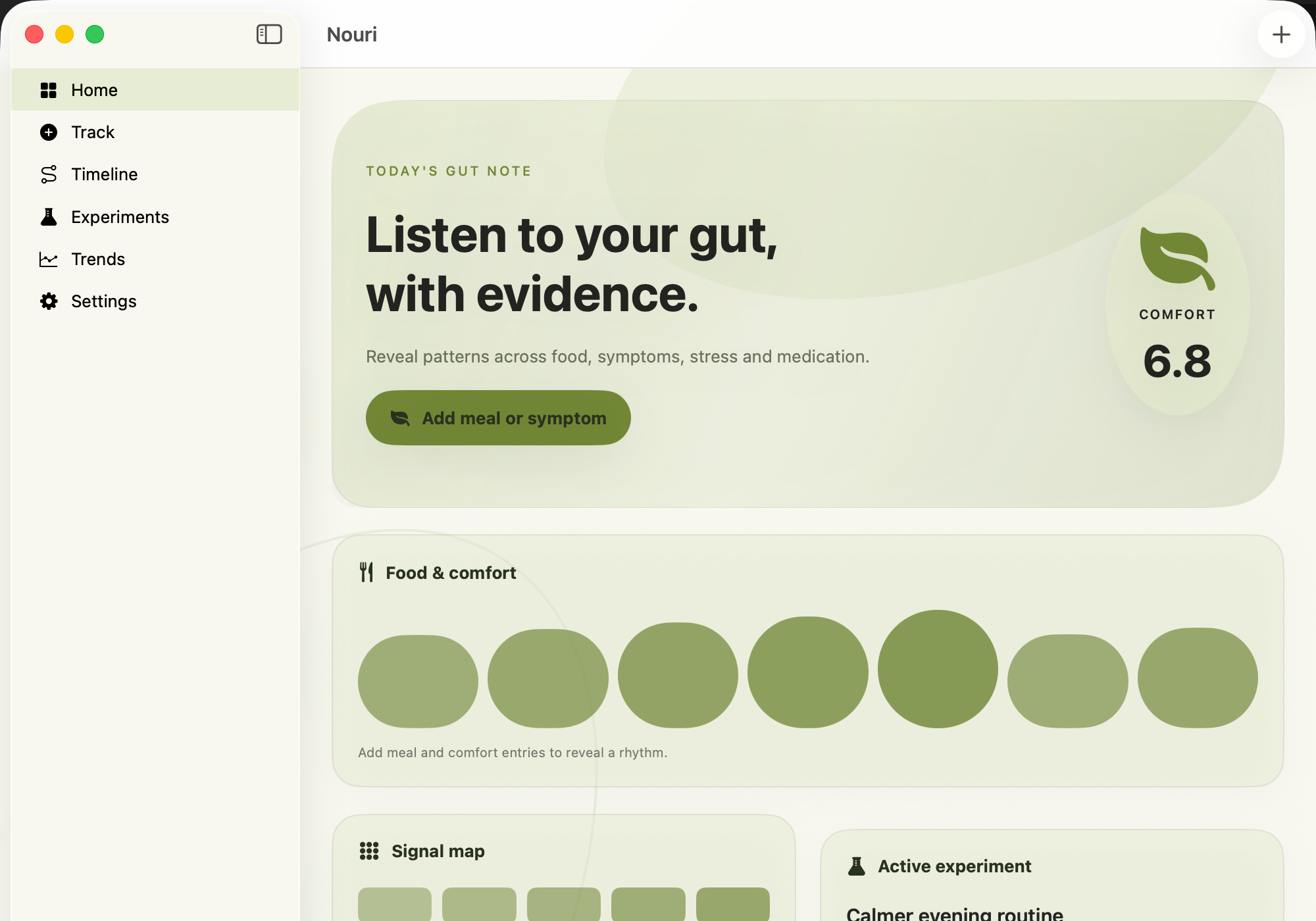 Nouri: Digestive Health screenshot 4