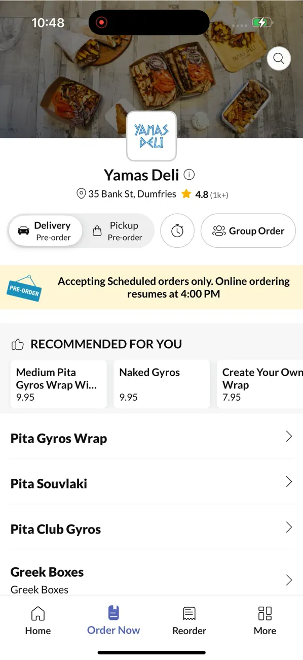 Screenshot #2 pour Yamas Deli