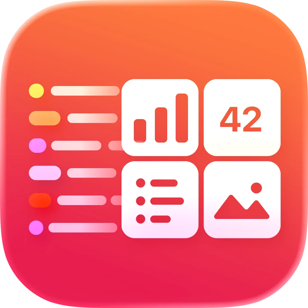 Dashlet: Custom Data Widgets