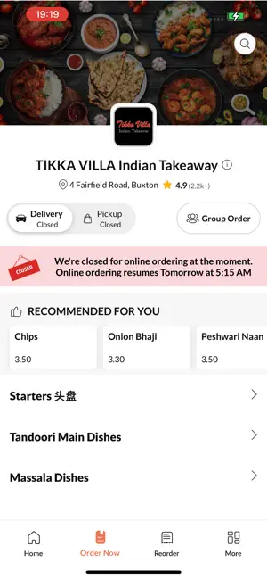 TIKKA VILLA Indian Takeaway screenshot 2