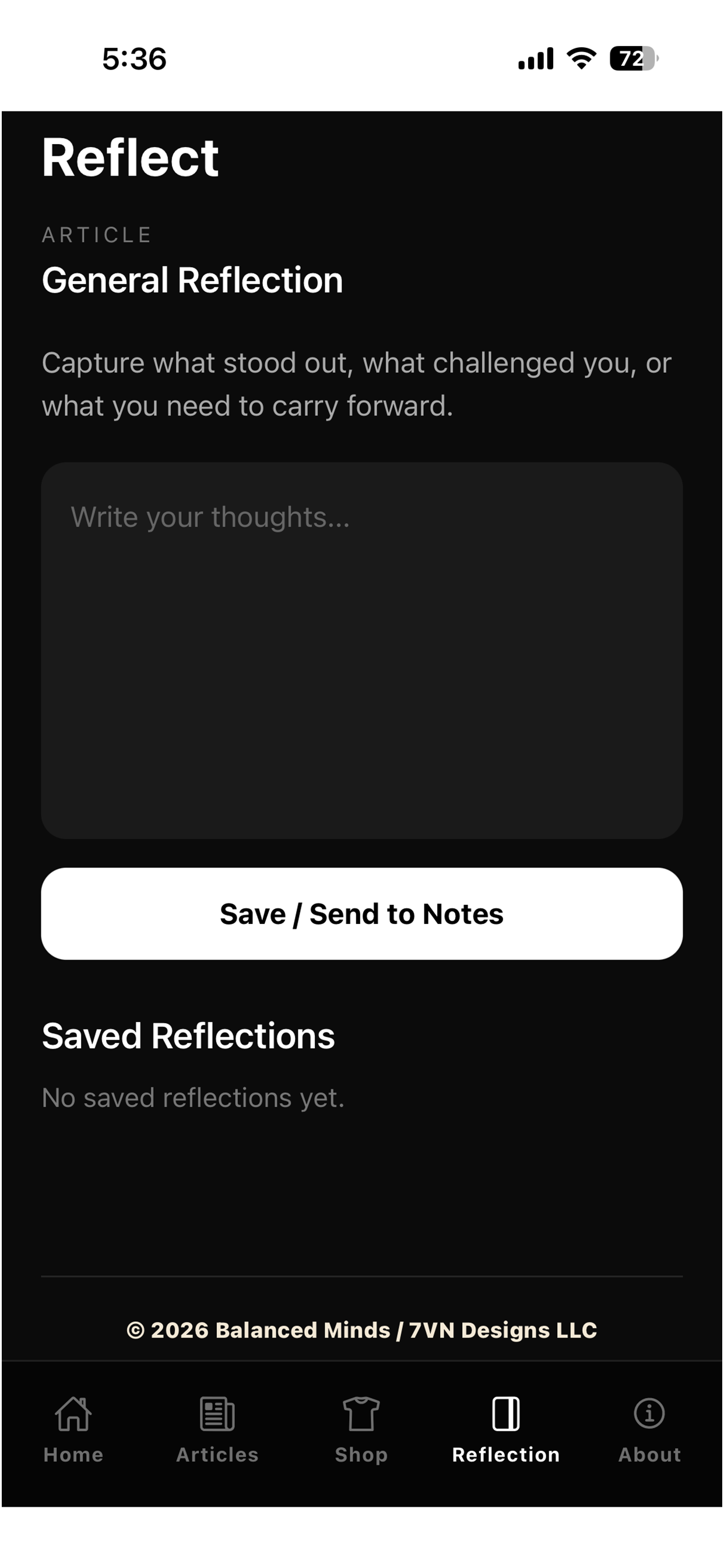 Balanced Minds