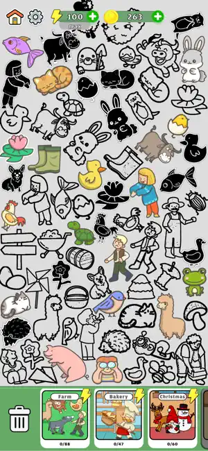 Merge Sticker Story - ASMR screenshot 4