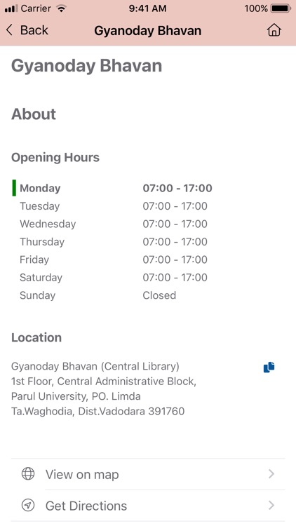 Parul University Library screenshot-3