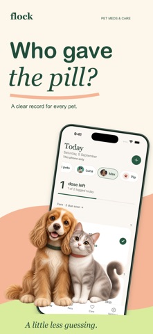 Flock: Multi Pet Meds screenshot