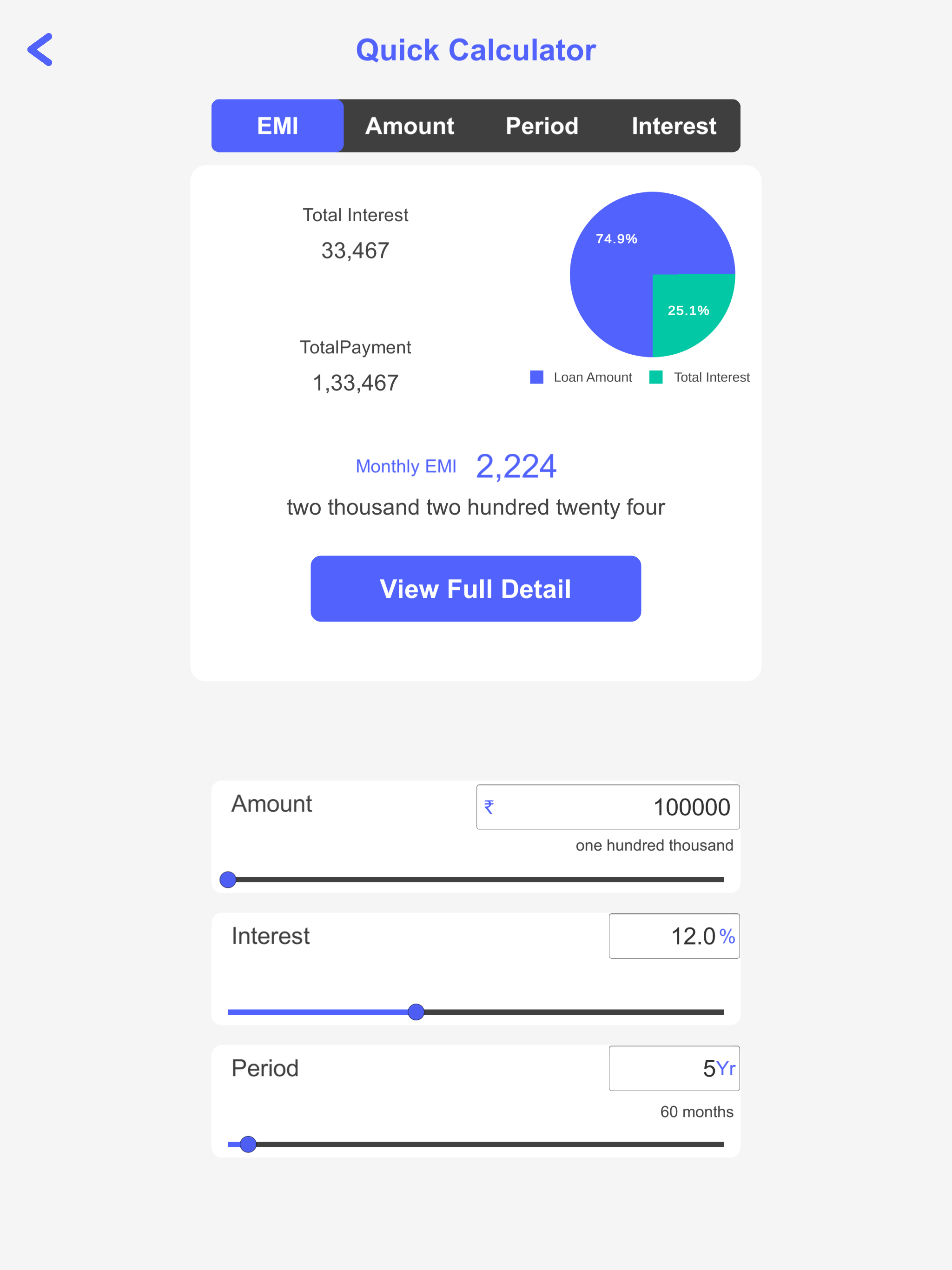 EMI Calculator EMI Planners screenshot 10