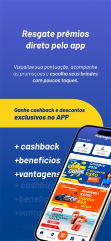 App + Vantagens screenshot