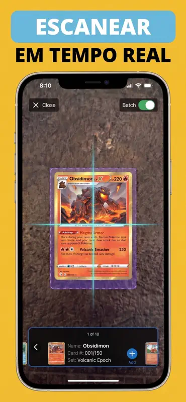 Pokechart: Escaner de cartas screenshot 2 of 3