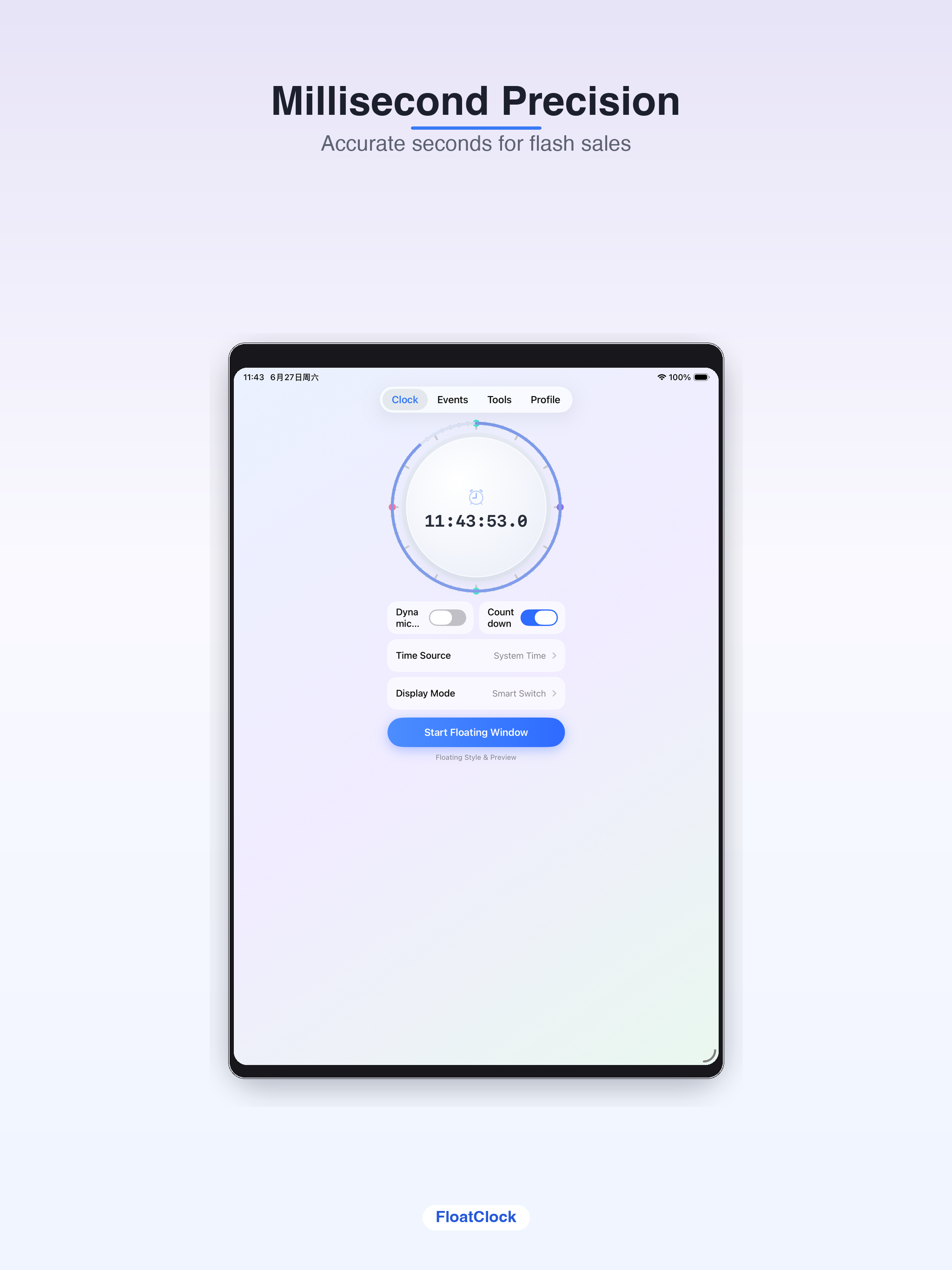 FloatClock-Floating PiP Clock screenshot 7