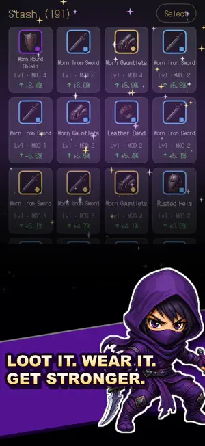 Abyss Crawler: Idle Loot RPG screenshot 3