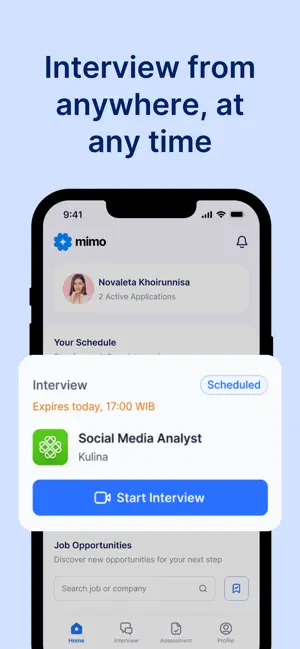 Mimo Candidate screenshot 1