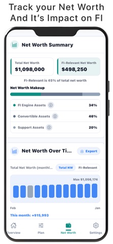 FinPath: Freedom Planner Screenshot 4 of 5